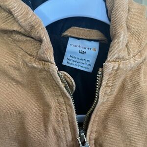 Carhartt Tan Puffer Jacket